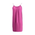 thumbnail image 6 of XinghaiYIDE Women Casual Dress, for Women Loose Summer Solid Tank Dress Hollow Out Beach Sundress Sleeveless Dresses, 6 of 6