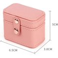 thumbnail image 2 of Jinyi Jewelry Box Izer Display Stora Case Travel Stora H Box For Women Rings Earrings Necklace Pendant Watch (2pcs), 2 of 5