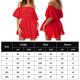 thumbnail image 2 of Vestido De Las Señoras Vestido de verano para mujer, minivestido europeo con hombros descubiertos para ir de compras (rojo XXXL) Ygjytge para Mujer Rojo T XL, 2 of 8