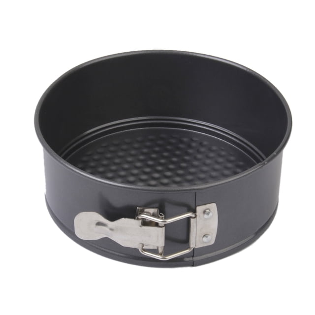 Bandeja forma forma forma para Pasteles con Revestimiento Antiadherente de 7 Pulgadas, Utensilios para Hornear de Hojalata, Hebillas de material acero Inoxidable, Gloria molde desmontable de 7 pulgadas