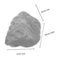 thumbnail image 2 of YSNOOWE 100Ud Rocas De Plástico Para De Acuarios Y Con Natural, 2 of 6