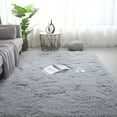thumbnail image 3 of Alfombras peludas y esponjosas para dormitorio, sala de estar, alfombras ultrasuaves y esponjosas para niñas y niños, sala de juegos, decoración moderna del hogar, alfombras suaves y esponjosas., 3 of 5