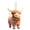 V, variant on Christmas Hanging Ornaments for Xmas Tree, Personalized Christmas Tree Decoration Pendant, Scottish Cow Acrylic Xmas Tree Hanging Decor Christmas Gifts(Cow)