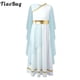 thumbnail image 2 of Vestido de princesa griega antigua para niñas, sin mangas, con chales de tul fluidos, toga, disfraz de diosa, vestido para Halloween, 2 of 5