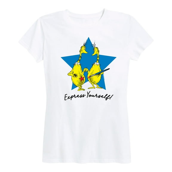Dr. Seuss - Express Yourself - Women's Short Sleeve Graphic T-Shirt