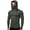 Black, variant on Dianli Casual Unisex Summer Solid-Color Long Sleeve Hooded Sun-Protection Top with Face Mask and Side Zipper Sunscreen Jacket Lightweight Breathable UV Protection Outdoor Travel