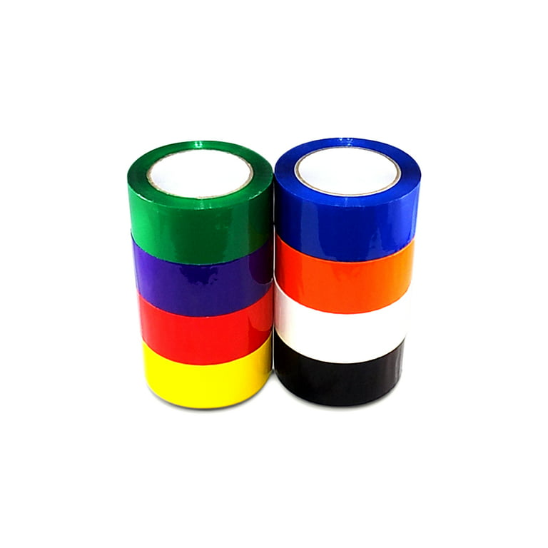OPP-20C - 2 Mil Colored Polypropylene Carton Sealing Tape - Packing Tape