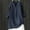 Navy, variant on WCJM Woman Shirts Women Shirts Womens Cotton Linen Shirts Solid 3/4 Sleeve Summer Vacation Tunic Tops Oversized Tshirts Casual V Neck Blouses