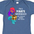 thumbnail image 4 of Inktastic I'm a Pirate Mermaid-like a Regular Mermaid, Only Cooler Boys or Girls Baby Bodysuit, 4 of 5