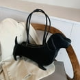 thumbnail image 3 of SPEKSEE Cartoon Dog Shaped Shoulder Bag PU Leather Purse Unique Novelty Clutch Bag Cute Evening Party Bag for Women, 3 of 9