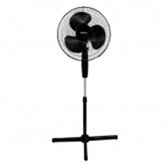 Impress  Handi-Fan 16 Inch Oscillating Stand Fan Black