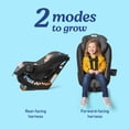 thumbnail image 2 of Graco Contender Slim Convertible Car Seat, West Point, Black, 2 of 7