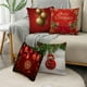 thumbnail image 4 of Fundas de almohada navideñas de bienvenida, adorno de Navidad, calcetines de bolas, regalos para sofá, decoración del hogar, 40 cm, 45 cm, 50cm, 4 of 4