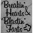 thumbnail image 2 of Breakin Hearts Blastin Funny Silly Toddler Boy Girl T Shirt Infant Toddler Brisco Brands 18M, 2 of 6