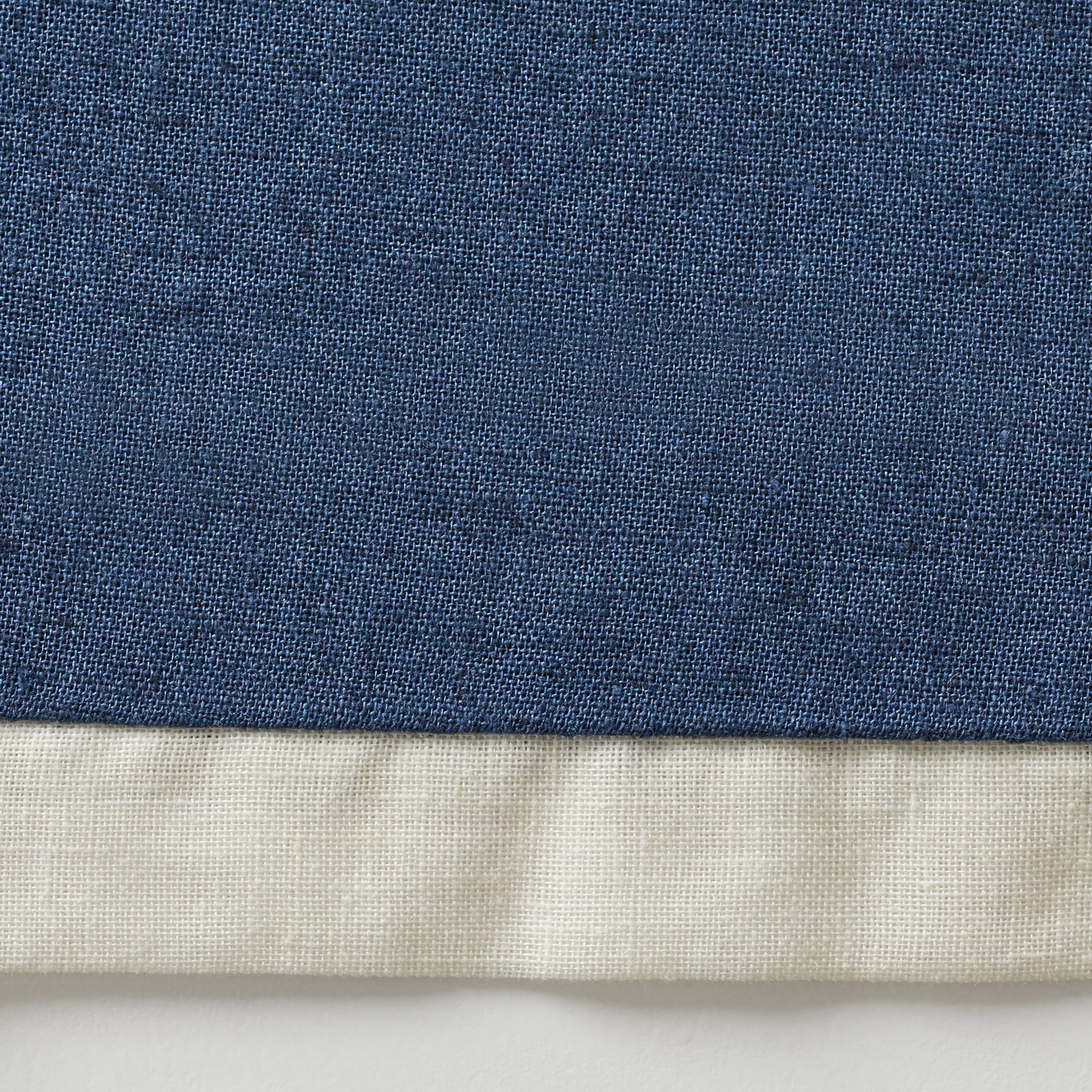 Better Homes & Gardens 3-Piece Navy Linen Duvet Cover Set, Full/Queen