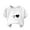 White, variant on Girls Short Sleeve T-Shirts Casual Loose Fit Heart Print Crewneck Basic Graphic Tees for Kids 5-14 Years