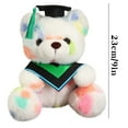 thumbnail image 4 of Nilvkv Graduation Season Plush Doll Bear Ornament Soft Toy for Desk Shelf Display Academic Achievement Celebratory Gift, Home Decor, 4 of 4