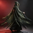 thumbnail image 5 of Robe Distressed Fringe, Halloween Costume, Ghost Cloak, Tattered Grim Reaper, Tattered Grim Reaper Cloak Hooded Gauze Robe Distressed Fringe Halloween Costume for Spooky Season, 5 of 6