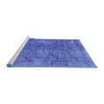 thumbnail image 2 of Ahgly Company Machine Washable Indoor Round Persian Blue Traditional Area Rugs, 3' Round, 2 of 4