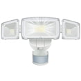 thumbnail image 1 of Luz de seguridad, reflector de detección de movimiento ajustable IP65 a prueba de agua, luz con sensor de movimiento para exteriores para garaje, patio, 1 of 5