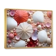thumbnail image 2 of Designart "Beach Photo Seashell composition VIII" Nautical & Beach Floater Framed Canvas Art Print, 2 of 7