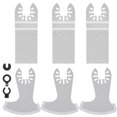 thumbnail image 2 of MesaSe 6pcs  Oscillating Tool Blade Set Multifunctional  Multitool Blades Kit Professional Mortar Cutting Saw Blades for Remove Tile Grout Grit, 2 of 9