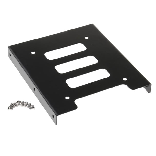 Adaptador De Duro HDD De 2.5 A 3.5 Pulgadas Perfke Convertidor De Unidad Interna De Soporte De Montaje Para Computadora PC
