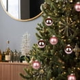 thumbnail image 4 of 24 Pcs Christmas Ball Ornaments Shatterproof Combine Baubles Bulbs Balls with Matte Shiny Glitter Mirror Decoratived Xmas Tree Hanging Decoration, 4 of 6