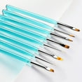 thumbnail image 3 of UDIYO Nail Brush Fine Handle Professional Nail Art Tool Drawing Pen Nail Liner Brush for Manicurist, 3 of 7