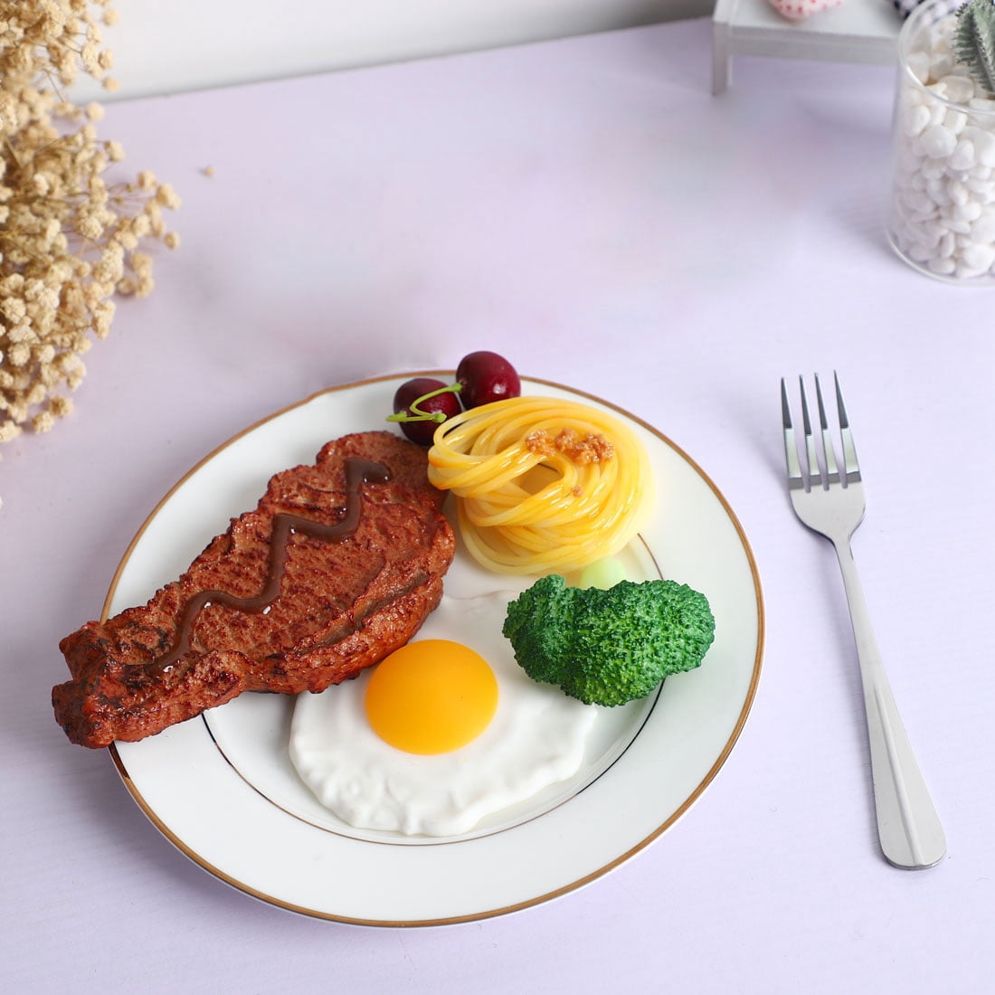 Unique Bargains Restaurant Dinner Fork Metal Serving Tableware 7" Long 8-Piece Silver