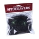 thumbnail image 2 of Telaraña elástica para Halloween, decoración de telarañas, suministros para fiestas, súper Negro, 2 of 9