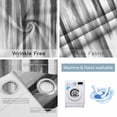 thumbnail image 6 of Blackout Curtains for Bedroom, Black Gray White Room Darkening Window Drapes for Living Room, Vintage Rustic Abstract Ombre Aesthetic Thermal Insulated Grommet Curtains, 42x84 inch, 2 Panels, 6 of 9