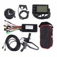 thumbnail image 4 of Kit de conversión de bicicleta eléctrica, controlador de 3 modos 26A, Panel S866, acelerador de pulgar y mango de freno para Motor de 500W a 750W, 4 of 12