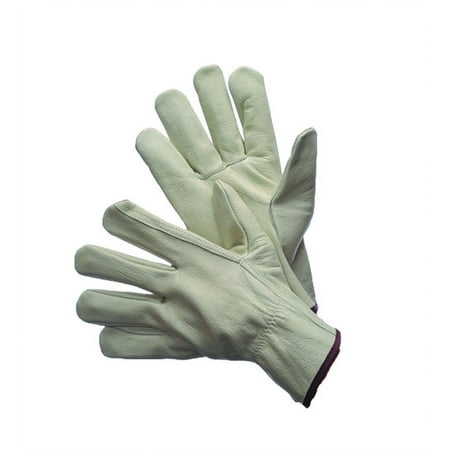 Drivers Straight Thumb - Cowgrain Driver Gloves With Straight Thumb C Grade. Size: Medium Lot of 1 Pack(s) of 1 Pair