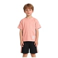 thumbnail image 2 of Toddler Baby Boys Summer Outfits Short Sleeve Cartoon Print T-Shirt Tops & Shorts Sets 2Pcs Baby Boys Summer Clothes For 1t 2t 3t 4t 5t 6t 7T Children 4-5 Years, 2 of 5