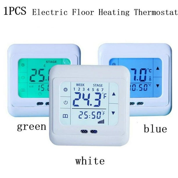 Leke Electric Underfloor Heating Thermostat Water / Gas Boiler