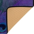 thumbnail image 6 of Non-Slip Area Rug 36"x24" Indoor Washable Floor Mats Carpet Printed for Living Room, Bedroom, Home Decor Peacock Pattern, 6 of 7