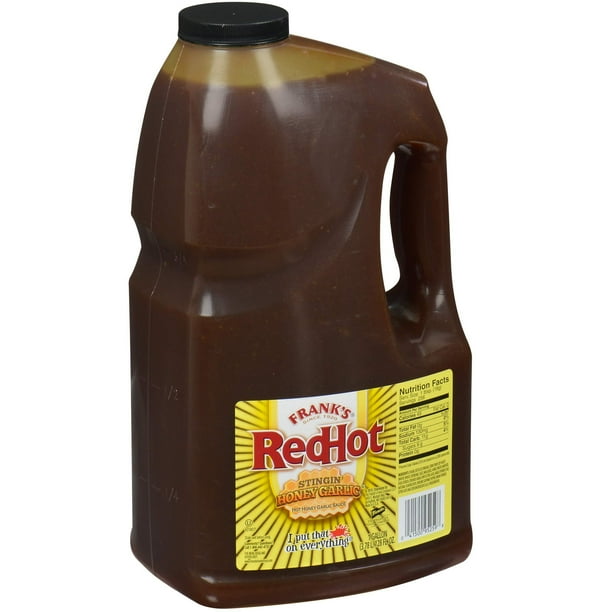 Frank's RedHot Stingin' Honey Garlic Sauce, 1 gal One Gallon Bulk