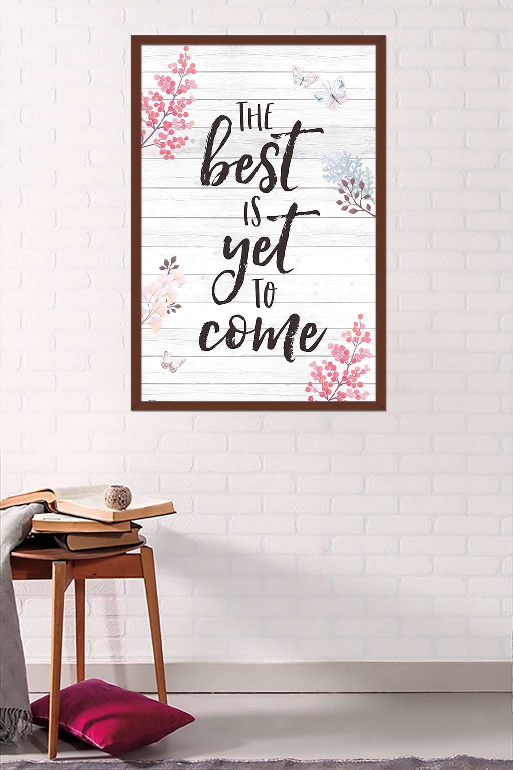 The Best Wall Poster, 22.375" x 34", Framed