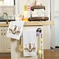 thumbnail image 4 of pogooe Easter Kitchen Towels Set of 2,Beige Bunny Dish Towels 18x26 Inch Drying Dishcloth,Farmhouse Home Seasonal Spring Decorations AD220, 4 of 6
