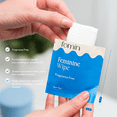 thumbnail image 2 of Fomin pH-Balanced Feminine Wipes for Women - 15 Pack - Unscented & Hypoallergenic - Gentle for All Skin Types - Promotes Freshness & Intimate Hygiene - Perfect for On-the-Go, 2 of 5