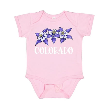 

Inktastic Colorado Columbine Flowers Boys or Girls Baby Bodysuit