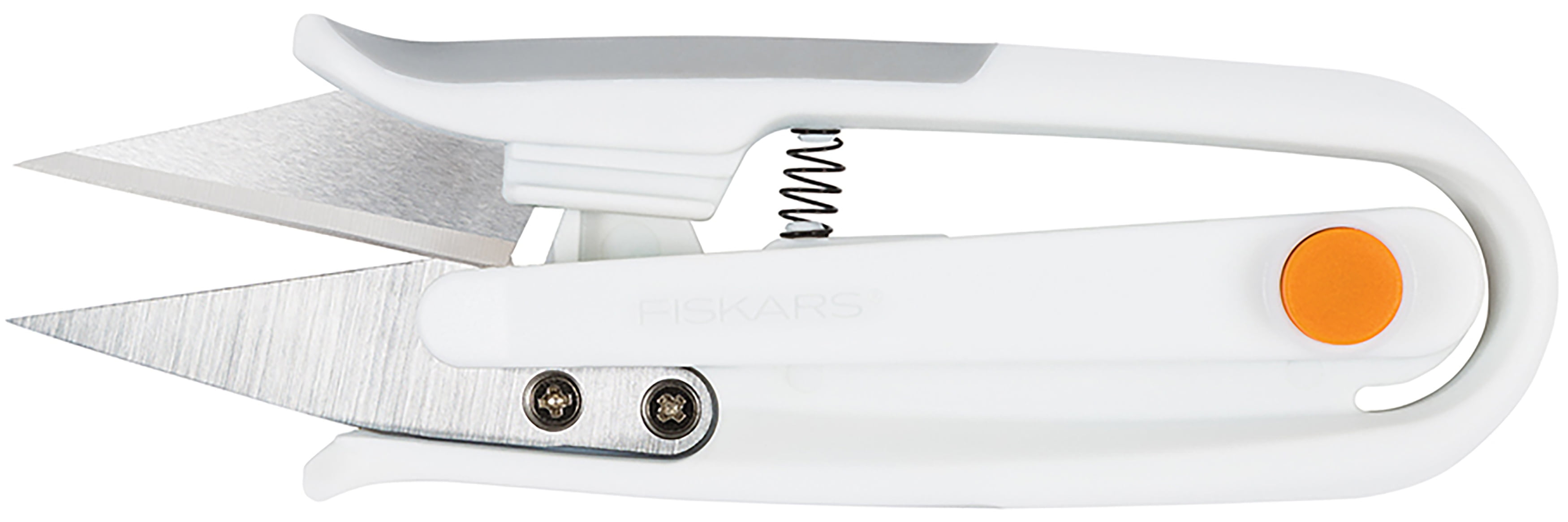 Fiskars Ultrasharp Thread Snips (5"), White, 1 each