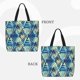 thumbnail image 2 of Easygdp Hawaiian Style Bolsa Tote para Mujer, Bolso de Hombro para Trabajo, Playa, Viajes, Compras y Supermercado, 2 of 7