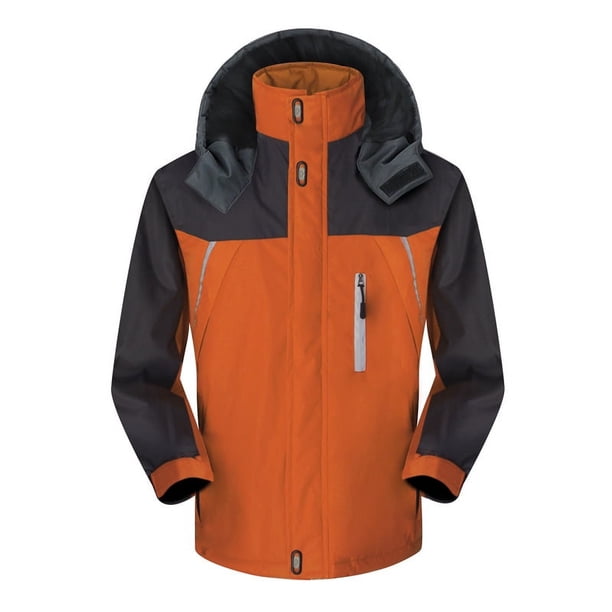 Chaqueta de otoño e invierno a prueba de viento, impermeable, traje de esquí con forro polar, chaqueta reflectante gruesa, traje de montañismo