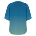 thumbnail image 5 of Jxximdong Cardigans for Women, Chiffon Short Sleeve Open Front Cardigan Lightweight & Breathable Summer Cover Up for Casual & Wear, Women's Bolero Shrugs Blue, 5 of 7