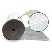 Tempshield BB-STD203 Double Bubble White & Foil Reflective Insulation - 500 Sq Ft Roll