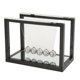 thumbnail image 3 of Bola de péndulo con diseño elegante y estilo espejo, bola oscilante negra, juguete de descompresión para decoración de escritorio, regalo, 3 of 14