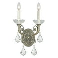 thumbnail image 2 of Crystorama 1482-HB-CL-S Two Light Sconces, 2 of 2