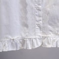 thumbnail image 6 of SHTXOZHI Button Down Tops for Girls Ruffle Lace Trim Short Sleeve Blouses Cute Birthday Party Dressy Casual Shirts, 6 of 9
